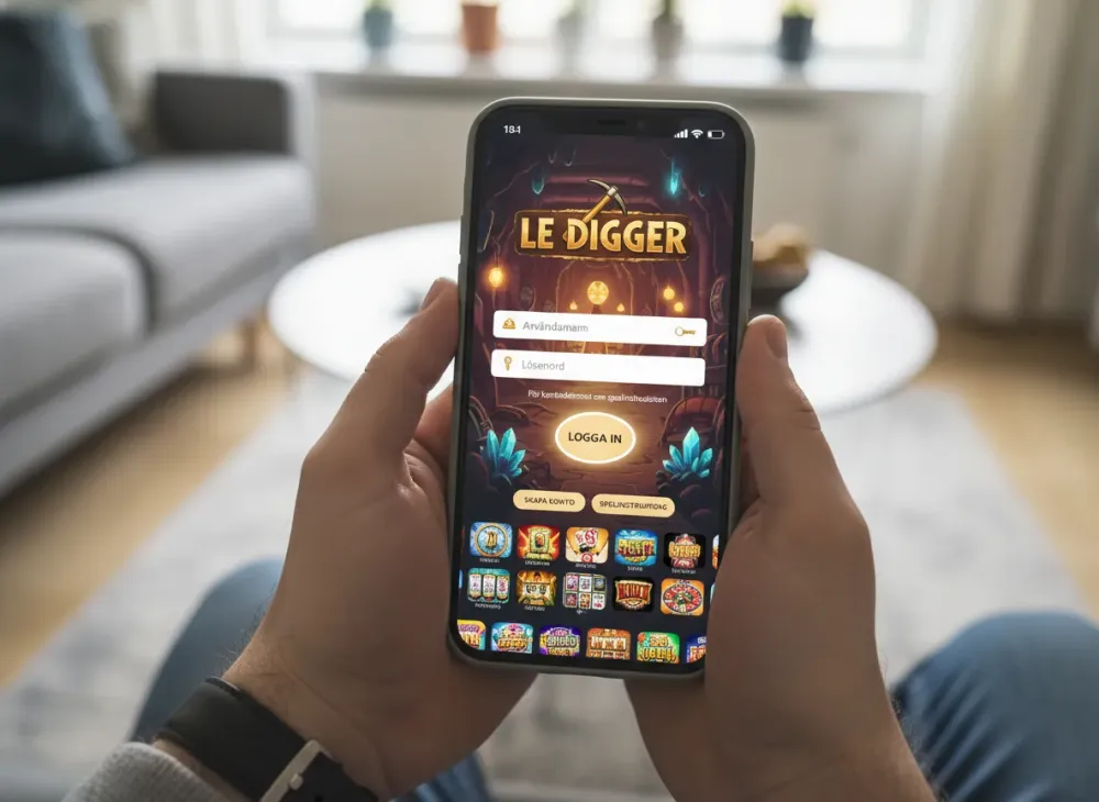 Le digger login guide för spelare och registrering